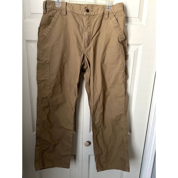 Carhartt Other - Tan Carhartt Workpants - carpenter pants Size 36x30